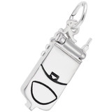 Image of Flip Phone Charm (Choose Metal) by Rembrandt