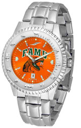 Image of Florida A&M Rattlers Competitor Steel AnoChrome Mens Watch