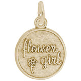 Image of Flower Girl Charm (Choose Metal) by Rembrandt
