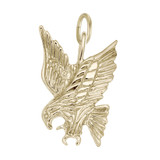 Image of Flying Eagle Charm (Choose Metal) by Rembrandt