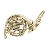 Image of French Horn Charm (Choose Metal) by Rembrandt