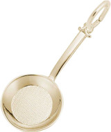 Image of Frying Pan Charm (Choose Metal) by Rembrandt