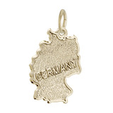 Image of Germany Map Charm (Choose Metal) by Rembrandt