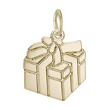 Image of Gift Box Charm (Choose Metal) by Rembrandt