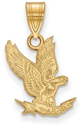 Image of Gold Plated 925 Silver United States Air Force Academy Med Pendant LogoArt GP019
