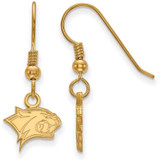 Image of Gold Plated 925 Silver University of New Hampshire X-Small Earrings LogoArt