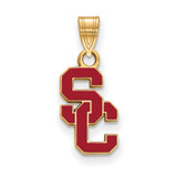 Gold Plated 925 Silver University of Southern California Pendant LogoArt GP017