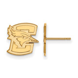 Gold Plated Sterling Silver Creighton University Small Post Earrings by LogoArt