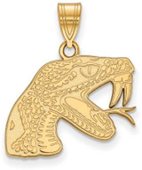 Image of Gold Plated Sterling Silver Florida A&M University Medium Pendant by LogoArt