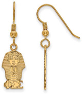 Image of Gold Plated Sterling Silver Phi Sigma Sigma Medium Dangle Earrings by LogoArt