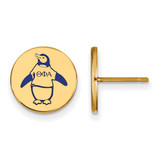 Gold Plated Sterling Silver Theta Phi Alpha Post Earrings by LogoArt GP047TPA
