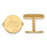 Gold Plated Sterling Silver United States Air Force Academy Cuff Links LogoArt