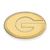 Gold Plated Sterling Silver University of Georgia Lapel Pin by LogoArt GP011UGA