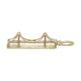 Image of Golden Gate Bridge Silhouette Charm (Choose Metal) by Rembrandt