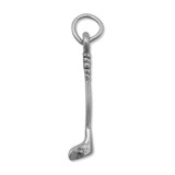 Image of Golf Club Charm 925 Sterling Silver