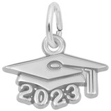 Image of Grad Cap 2023 Charm (Choose Metal) by Rembrandt