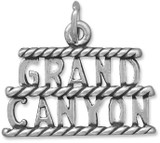 Image of Grand Canyon Charm 925 Sterling Silver