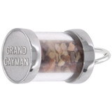 Image of Grand Cayman Sand Capsule Charm (Choose Metal) by Rembrandt