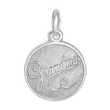 Image of Grandma Medallion Charm (Choose Metal) by Rembrandt