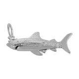 Image of Great White Shark Charm (Choose Metal) by Rembrandt