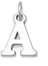 Image of Greek Alphabet Letter Charm - Alpha 925 Sterling Silver
