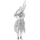 Image of Hawaiian Dancer Charm (Choose Metal) by Rembrandt