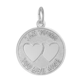 Image of I Am Yours Charm (Choose Metal) by Rembrandt