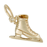 Image of Ice Skate Charm (Choose Metal) by Rembrandt