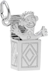 Image of Jack In The Box Charm (Choose Metal) by Rembrandt