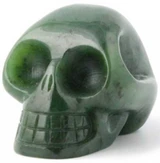 Image of Jade Skull Figurine (Multiple Sizes Available) (J-Skull)