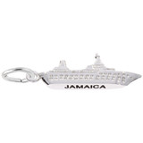 Image of Jamaica Cruise Ship 3D Charm (Choose Metal) by Rembrandt