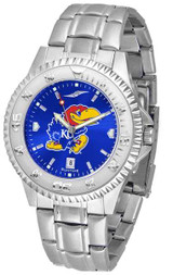 Image of Kansas Jayhawk Competitor Steel AnoChrome Mens Watch