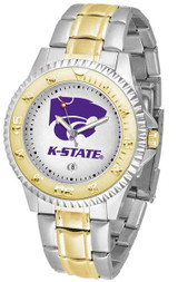 Image of Kansas State Wildcats Competitor Two Tone Mens Watch