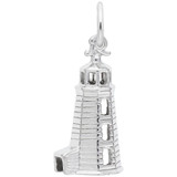 Image of Landfall Lighthouse Charm (Choose Metal) by Rembrandt