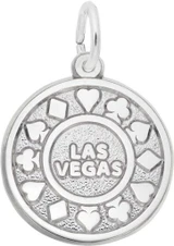 Image of Las Vegas Card Suits Charm (Choose Metal) by Rembrandt