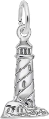 Image of Lighthouse Charm (Choose Metal) by Rembrandt