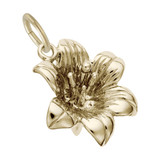Image of Lily Charm (Choose Metal) by Rembrandt