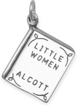 Image of Little Women Book Charm 925 Sterling Silver