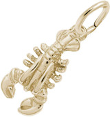 Image of Lobster Charm (Choose Metal) by Rembrandt