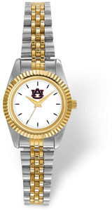 Image of LogoArt Auburn University Pro Two-tone Ladies Watch