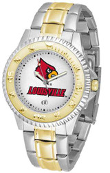 Image of Louisville Cardinals Competitor Two Tone Mens Watch