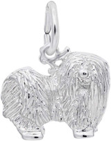 Image of Maltese Dog Charm (Choose Metal) by Rembrandt
