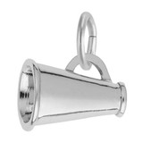 Image of Megaphone Charm (Choose Metal) by Rembrandt