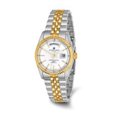 Image of Mens Charles Hubert Two-tone Stainless Steel Silver Dial Watch