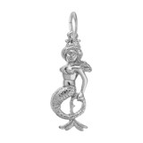 Image of Mermaid Charm (Choose Metal) by Rembrandt