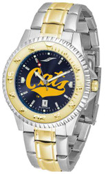 Image of Montana State Bobcats Competitor Two Tone AnoChrome Mens Watch