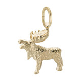 Image of Moose Charm (Choose Metal) by Rembrandt