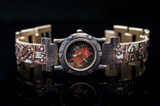 Image of Small Golan Three-Tone-Narrow WatchCraft Handmade Watch