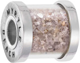 Image of Myrtle Beach Sand Capsule Bead Charm (Choose Metal) by Rembrandt