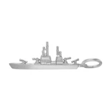 Image of Naval Ship Charm (Choose Metal) by Rembrandt